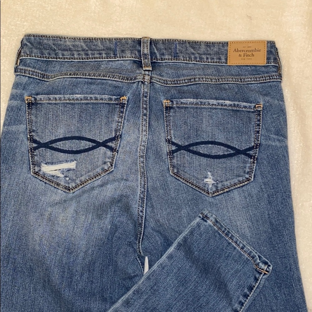 Abercrombie & Fitch Rhinestone Jeans - Picture 8 of 10